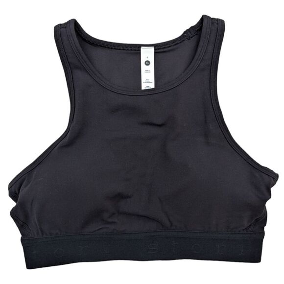 Stori. Women's Hero Full Coverage Sports Bra - Onyx Black Size 6 NWT - Picture 1 of 4